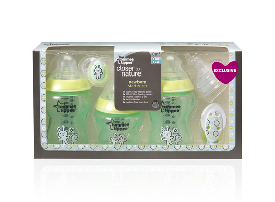 Tommee Tippee Closer to Nature New Born Starter Set - Boy image number 2